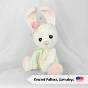 bunny plush crochet pattern