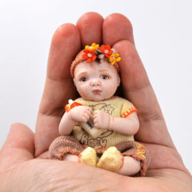 mini reborn dolls, mini reborn baby, mini baby dolls, ooak baby dolls, realistic baby dolls, tiny baby doll, reborn babies, tiny reborn doll, polymer clay doll