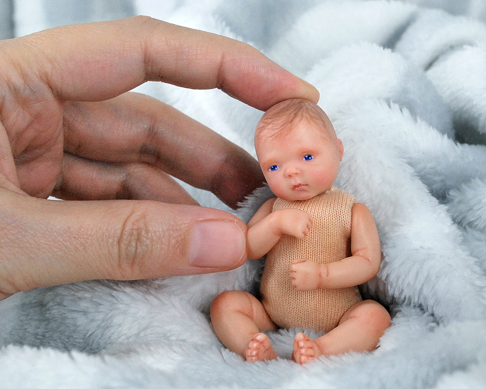 Mini Silicone Reborn Baby Dolls  Full Silicone Mini Reborn Dolls