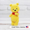 winnie the pooh fluffy mohair crochet pattern