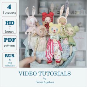 Video course on creating original textile dolls