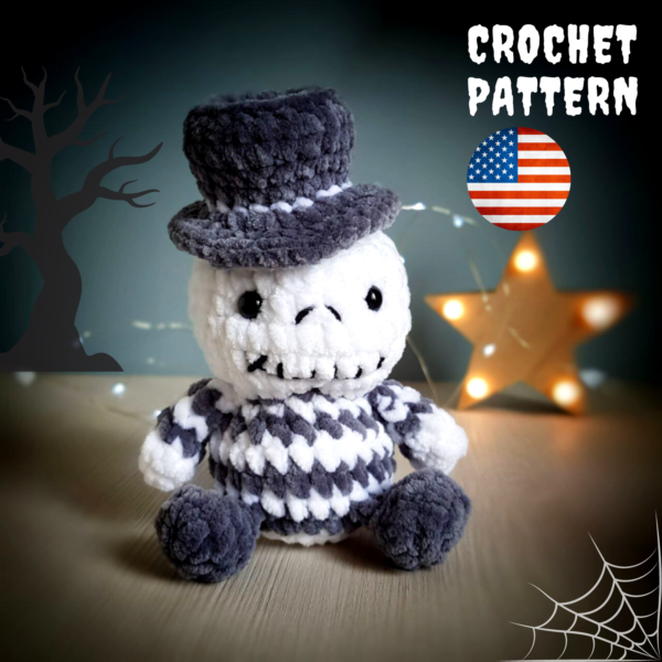 crochet skeleton jack