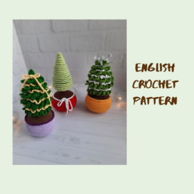 English Christmas pattern