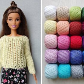 Custom Barbie sweater 20 colors