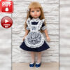 Paola Reina 32-34 cm new body 15-17 year Dresses with half sun skirt pattern universal