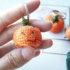 pumpkin keychain