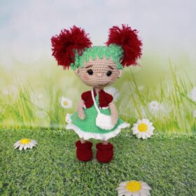 flower thistle doll