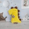 yellow plush dragon