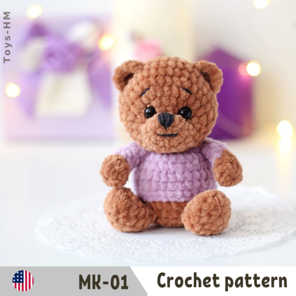 crochet pattern bear