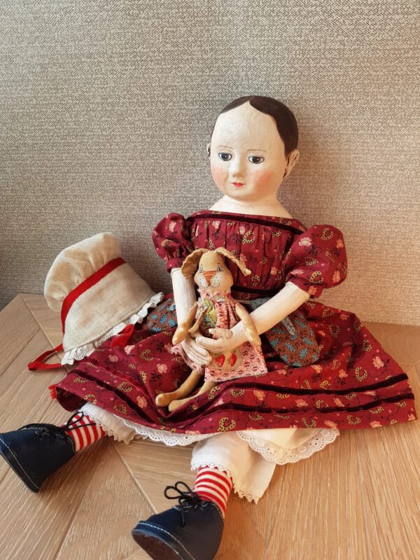 Izannah Walker reproduction doll by Inna Razuvaeva