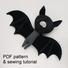 Bat sewing pattern