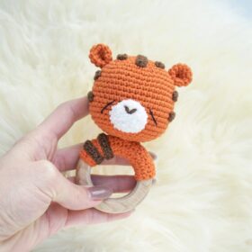 orange tiger toy