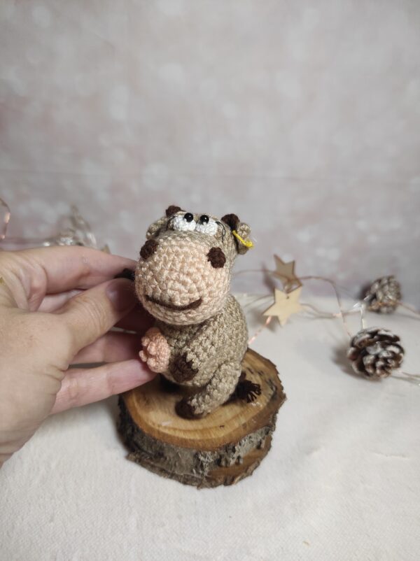 Funny Cow crochet toy 1 scaled
