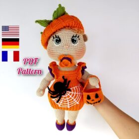 Crochet doll Lulu pattern