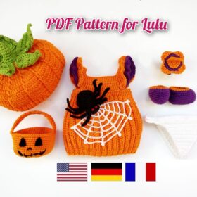 Crochet doll Lulu pattern