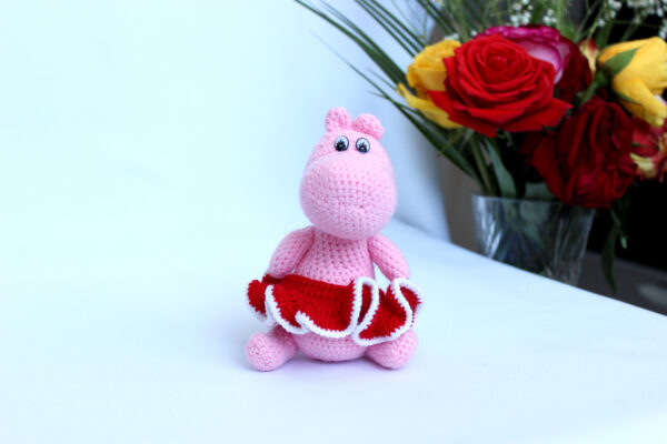 crochet toy amigurumi hippo