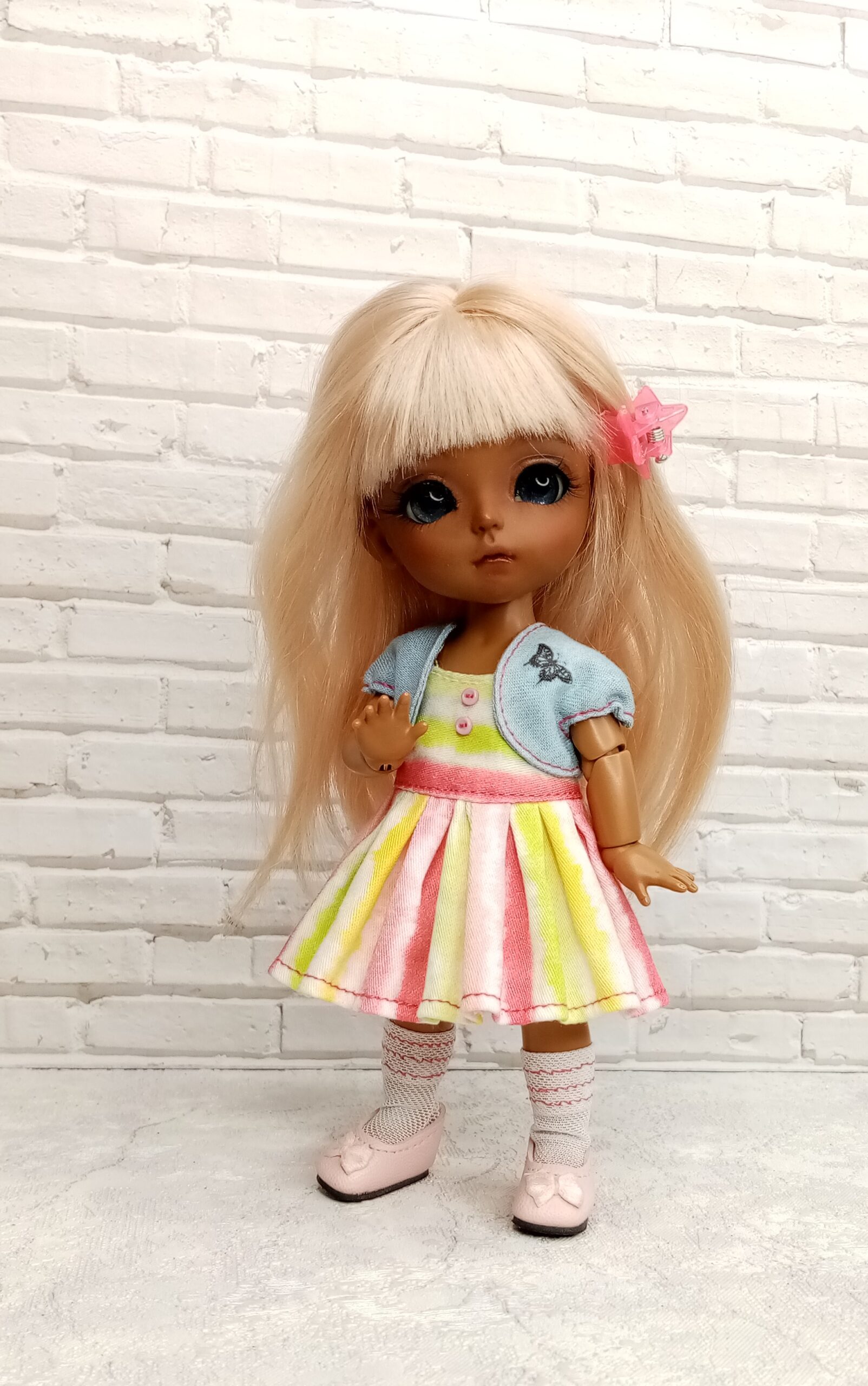 Watermelon outfit for Twinkles meadow doll, lati yellow, irrealdoll 5 IMG 20220706 224505 scaled