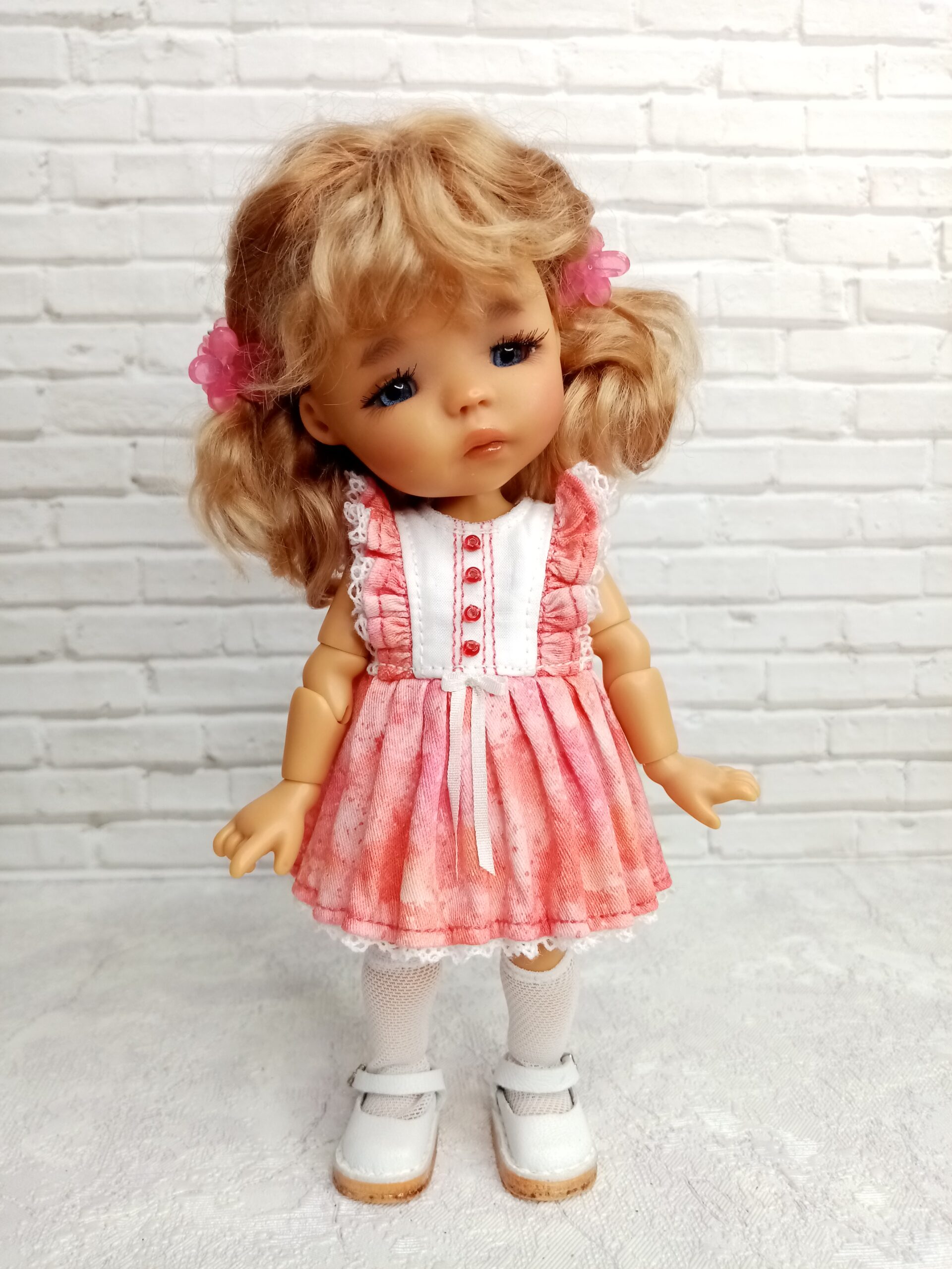 Cute dress for Twinkles meadow doll, Irrealdoll, lati yellow 3 IMG 20220711 150758 scaled