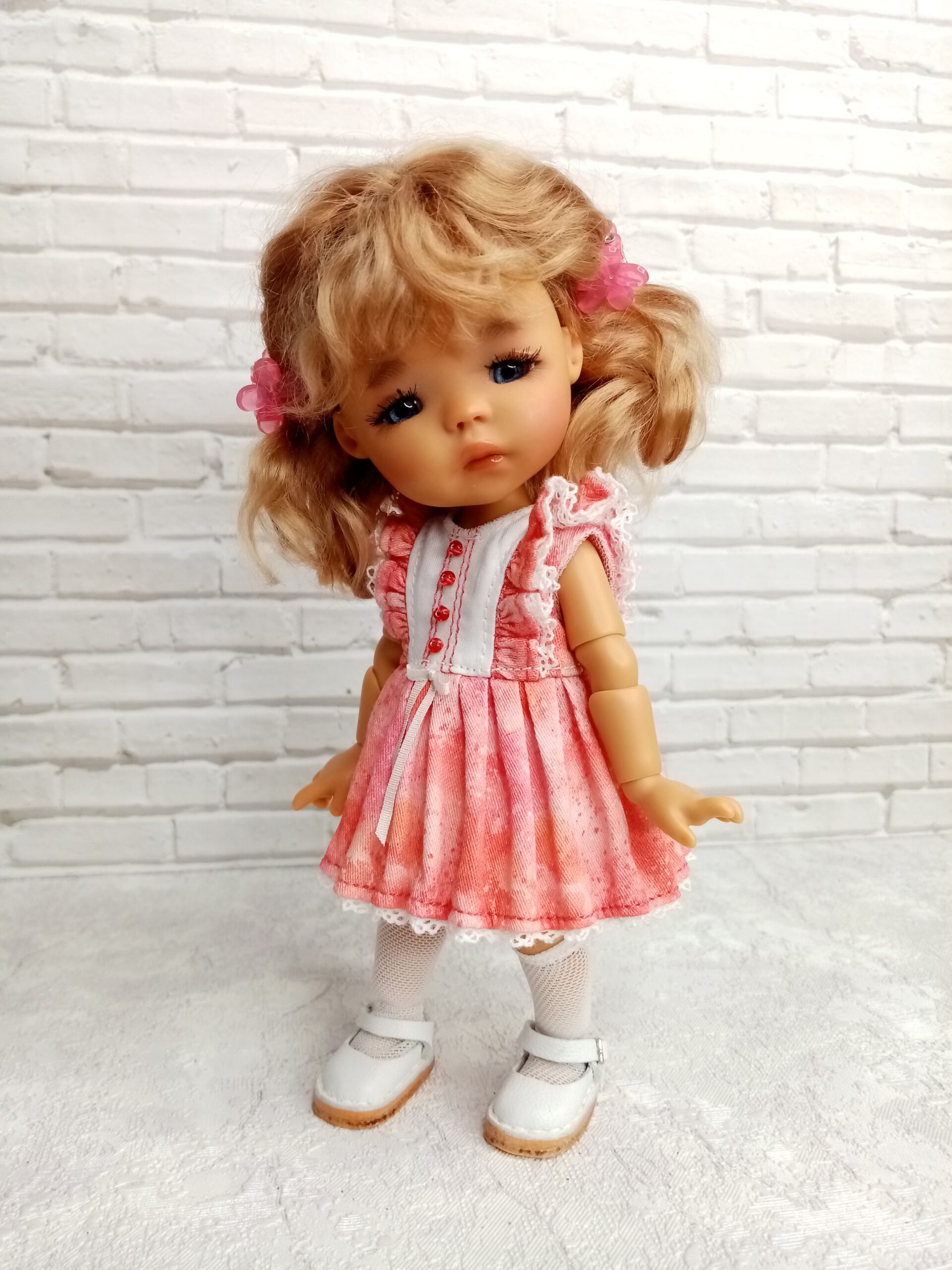 Cute dress for Twinkles meadow doll, Irrealdoll, lati yellow 1 IMG 20220711 150915 scaled