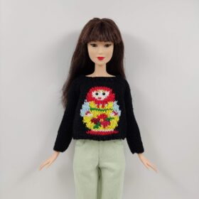Barbie matryoshka sweater