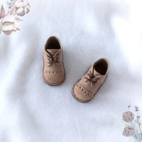 Paola Reina doll oxford style shoes, Beige color boots for doll, Paola Reina dolls, Doll clothing, Leather Paola doll shoes, Doll outfit