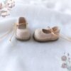 Paola Reina doll shoes pale pink color, Shoe for 13 inches dolls, Handmade shoes for Paola Reina, Genuine Leather Doll footwear, Doll accessories