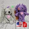 Voodoo bunny - Halloween - Amigurumi - crochet pattern