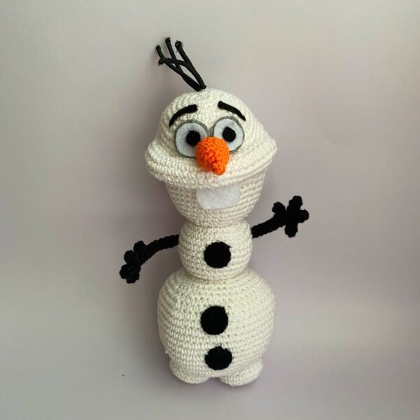 crochet-snowman