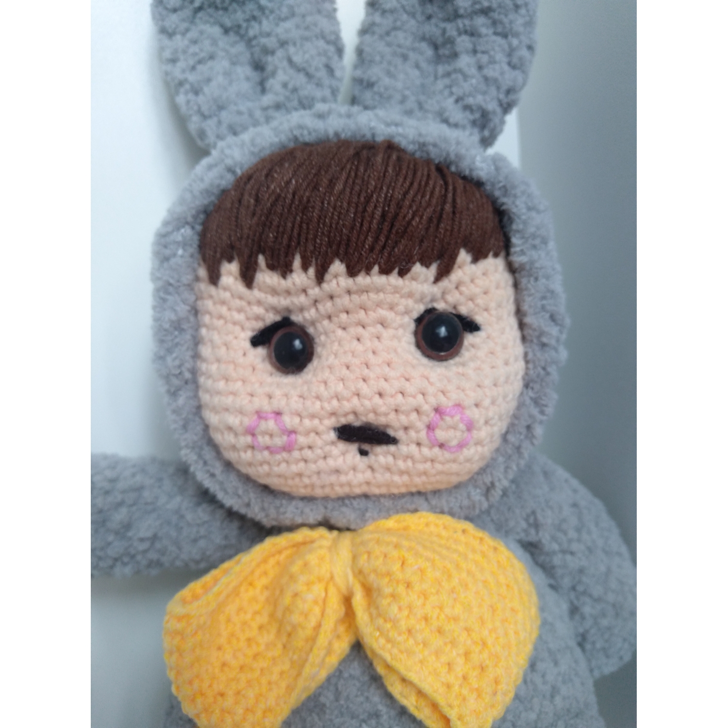BTS Jungkook Bunny Cute and Funny BTS Plush Doll 1 of a kind
