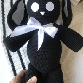 black bunny