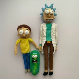rick-and-morty-crochet-pattern