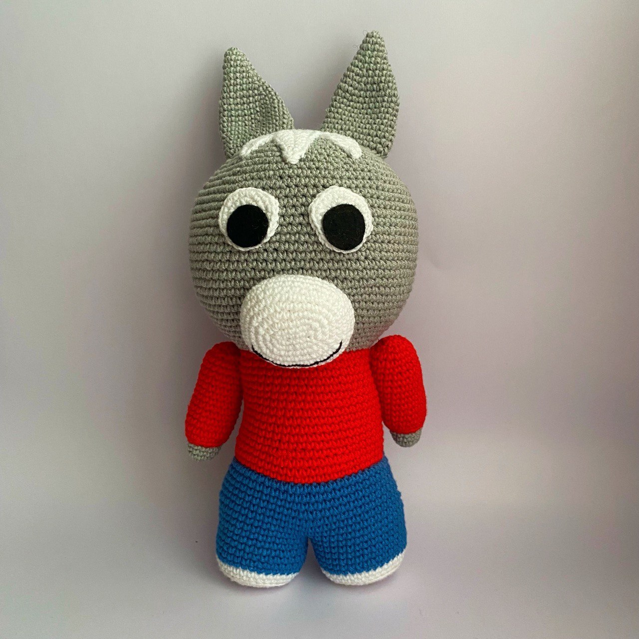 Trotro donkey PDF crochet pattern amigurumi
