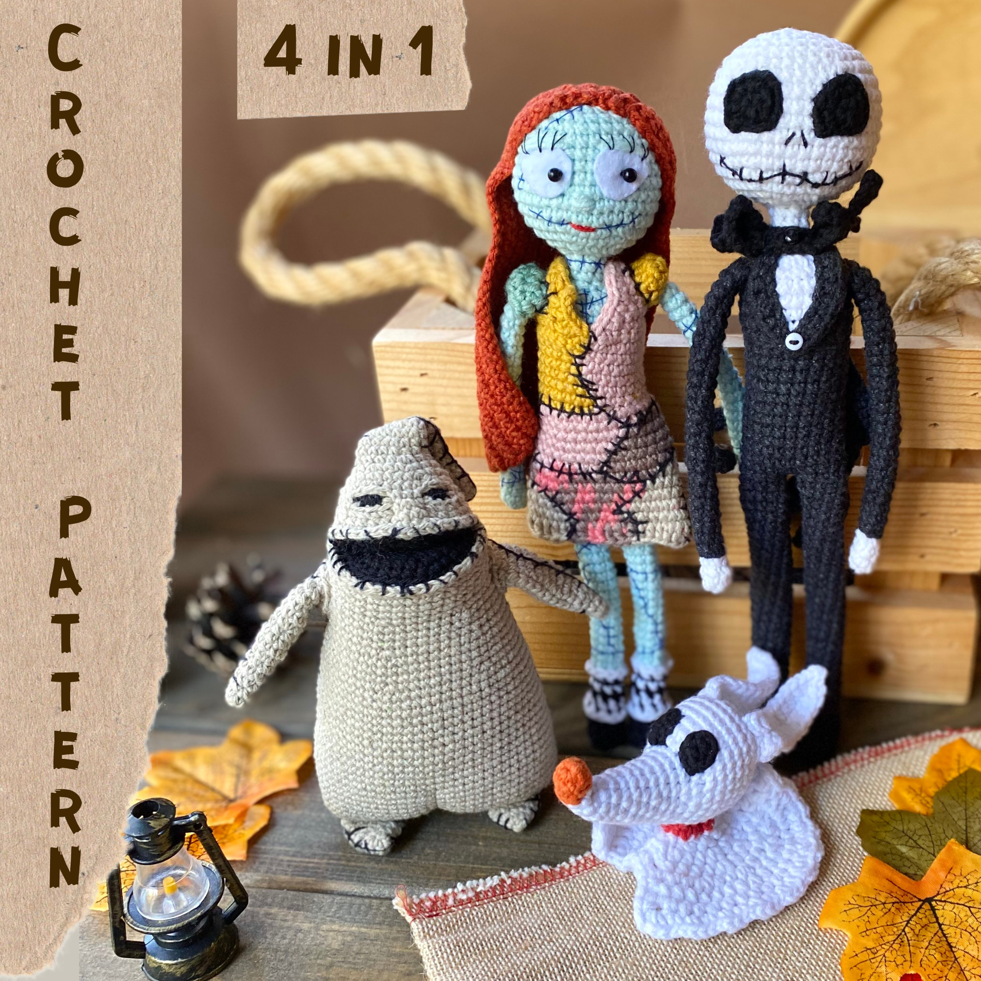 Amigurumi The Nightmare Before Christmas The Nightmare Before Christmas crochet pattern