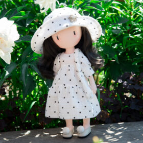 Gorjuss 32 cm Polka dot dress + hat pattern