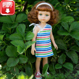 Paola Reina 32-34cm sundress pattern