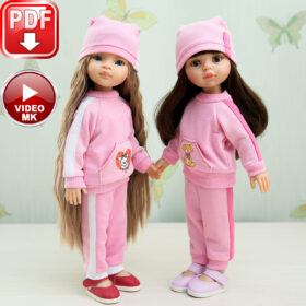 Paola Reina 32-34 cm tracksuit pattern