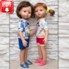 Paola Reina 32-34 cm T-shirt and shorts pattern