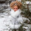 Vidal Rojas 35 cm winter coat Snow Queen pattern