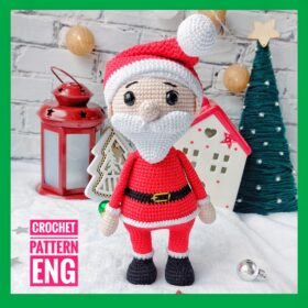 Amigurumi Santa Claus Christmas PATTERN crochet