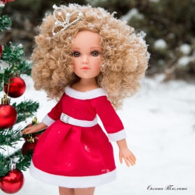 Vidal Rojas 35 cm snow maiden dress Pattern