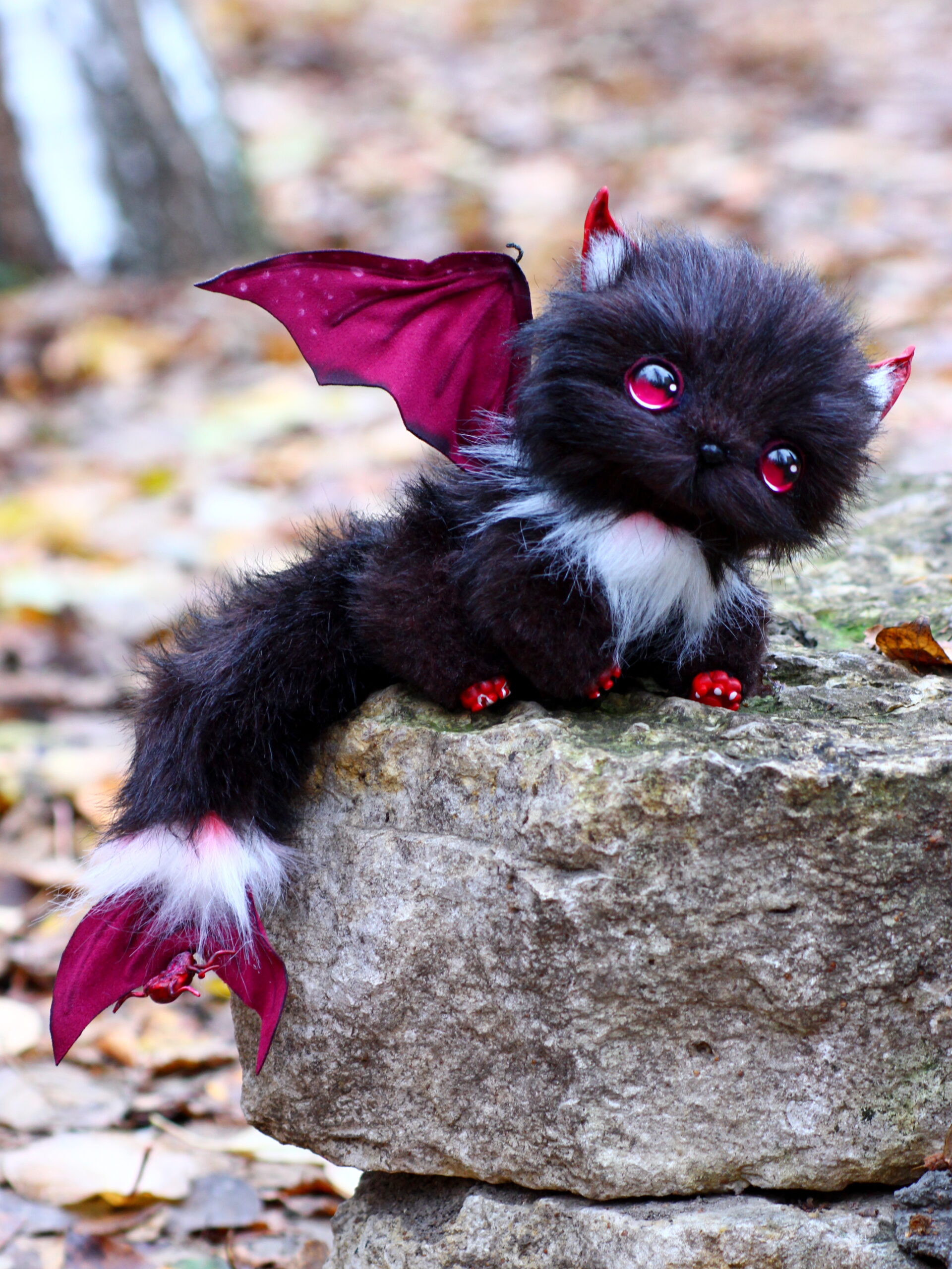 fantasy cats with wings