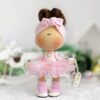 Baby ballerina Handmade textile tilda doll 9inch