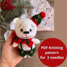bear knitting pattern