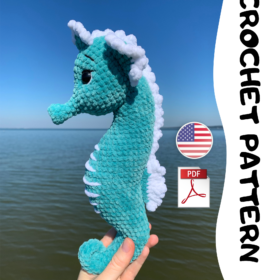 Seahorse ENG Crochet Pattern