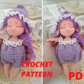 Crochet PATTERN Elf Doll, pattern in English