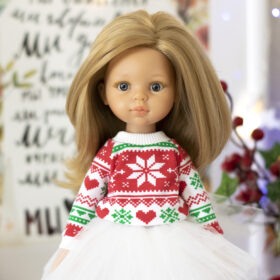 Roupa para boneca barbie em crochê - Vestido bailarina - Manas