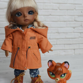 autumn jacket for a lati yellow doll