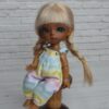 striped jumpsuit for lati yellow dolls, meadow dolls, irrealdolls