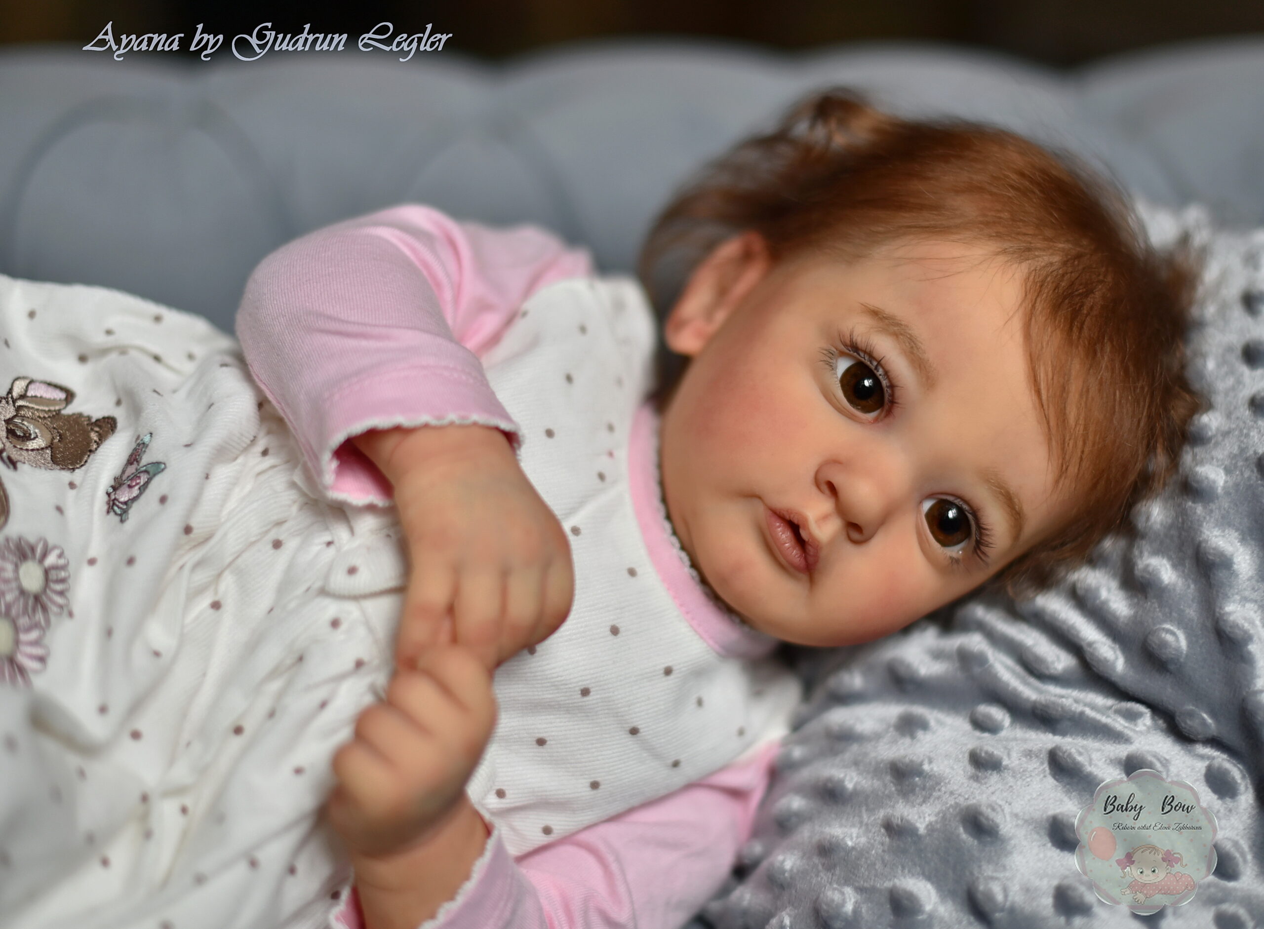 ❤️ Custom Made Reborn Doll from Ayana Gudrun Legler 23”