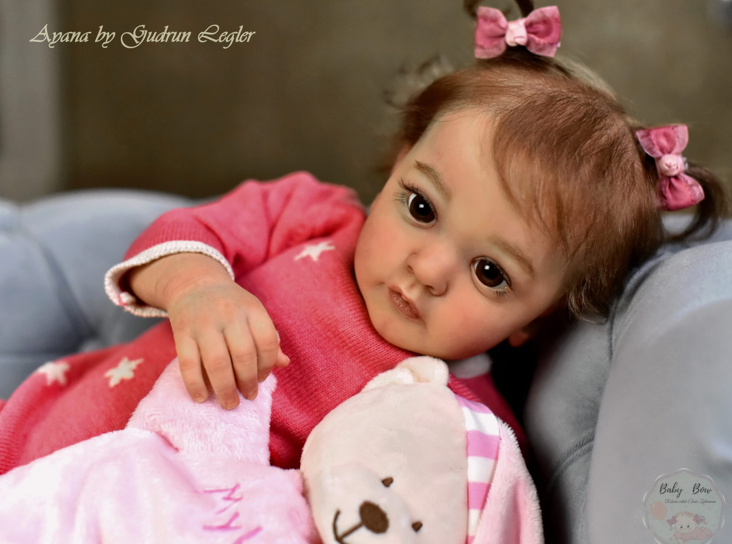 ❤️ Custom Made Reborn Doll from Ayana Gudrun Legler 23”